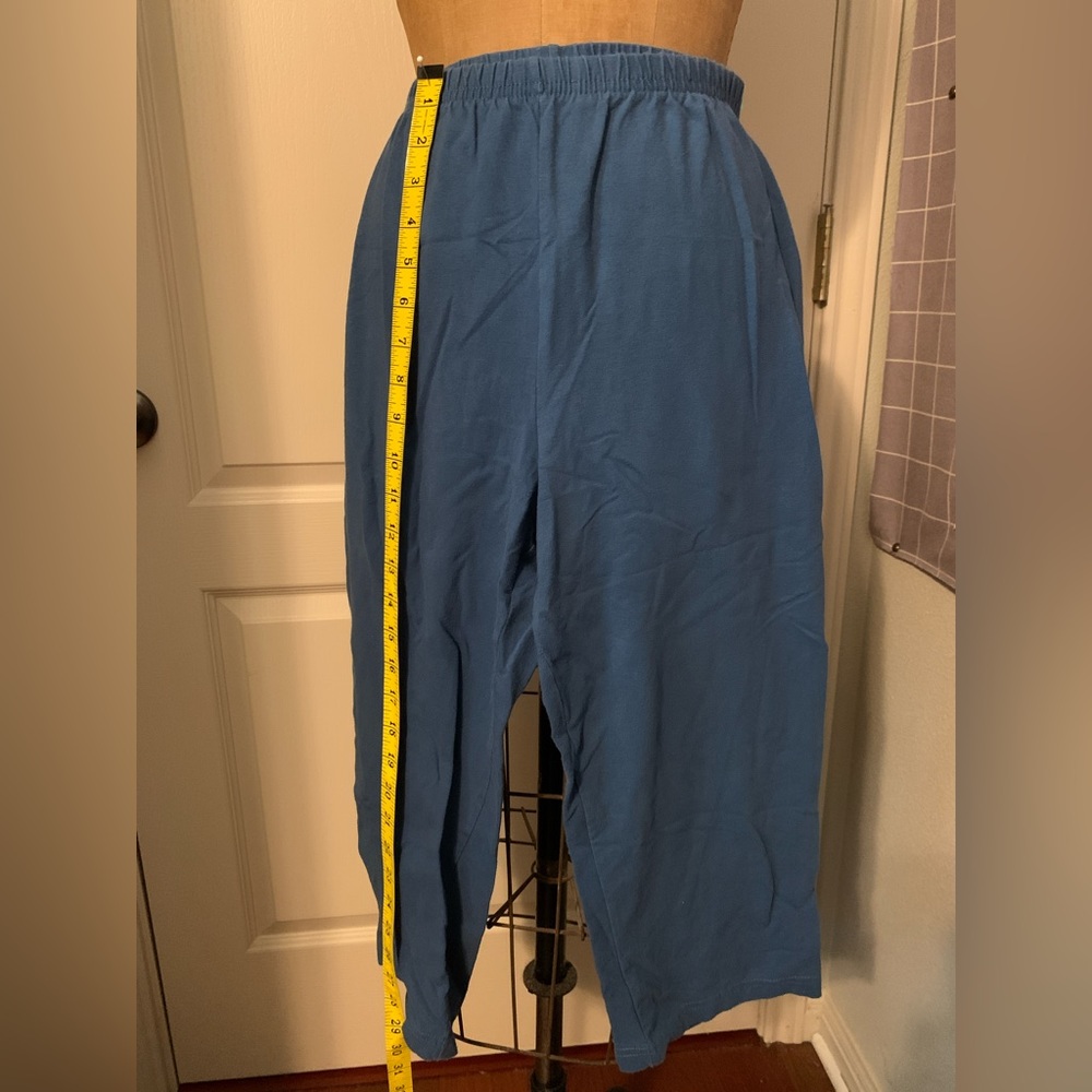 Weekenders Dusty Blue Cropped Legging